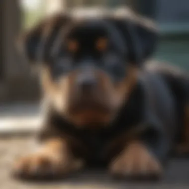 Feeding guidelines for Rottweiler puppies