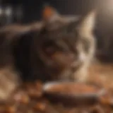 A variety of budget cat food products on display
