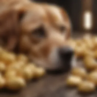 Healthy dog treats made from safe ingredients, providing alternatives to raw potatoes.