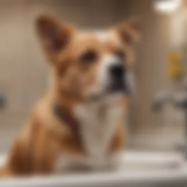 Variety of Dog Wash Attachments Different types of dog wash attachments displayed