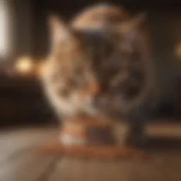 Nutritional analysis of dry cat food