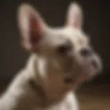 French Bulldog with clean ears