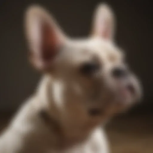 French Bulldog with clean ears