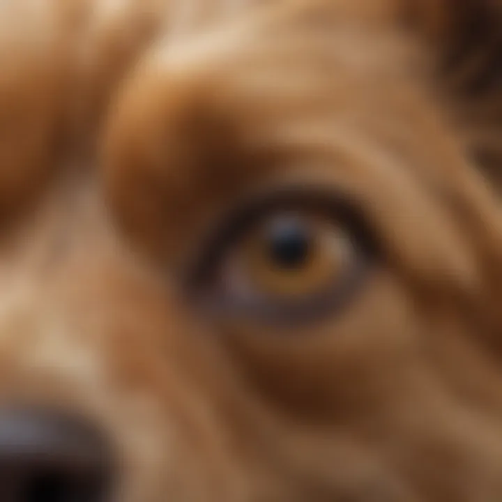 Close-up of a dog showing healthy fur, indicating effective flea and tick treatment.