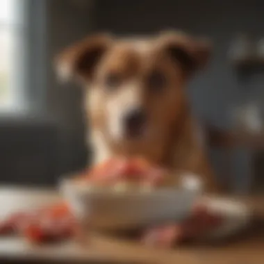 A selection of safe dog treats arranged in a bowl, indicating healthy alternatives.