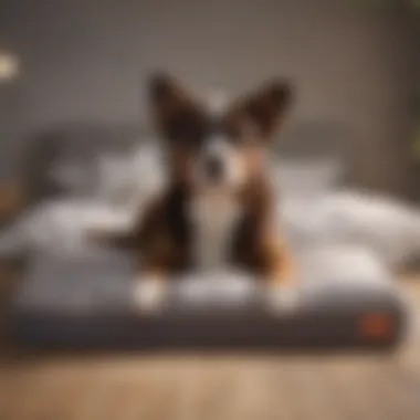 Melatonin Options Melatonin supplements beside a dog bed