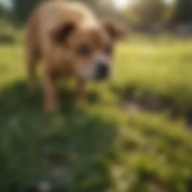 Chemical analysis of dog urine and its components