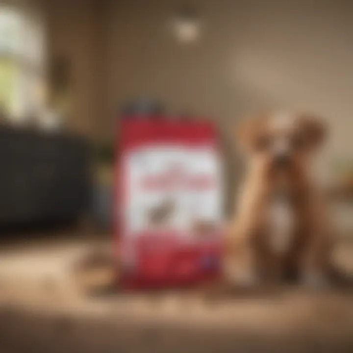 Customer reviews and ratings of Chewy Royal Canin medium dog food displayed graphically