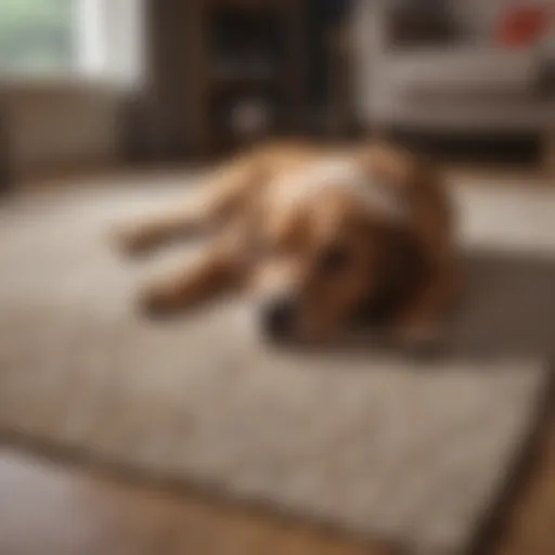 A collection of various rug materials suitable for dog owners