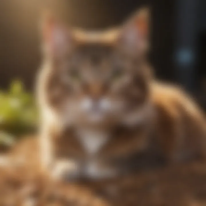 Eco-friendly cat litter options in natural settings