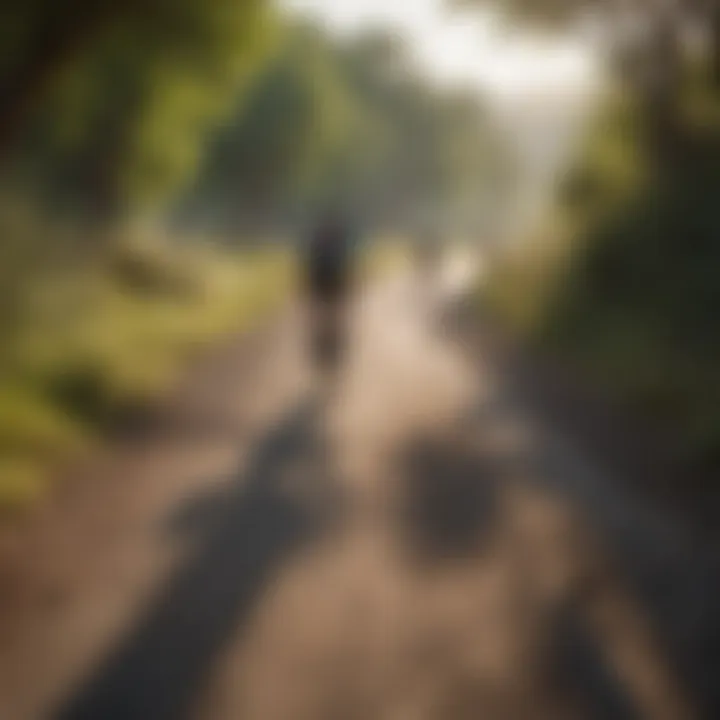 Cyclists navigating a scenic route on the Coyote Bike Trail.