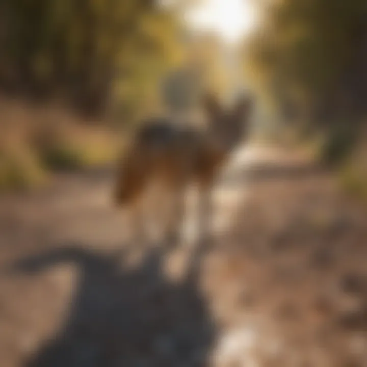 Seasonal changes highlighted along the Coyote Bike Trail.
