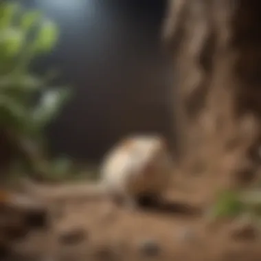Spacious Gerbil Habitat Spacious gerbil habitat showcasing multiple levels and tunnels