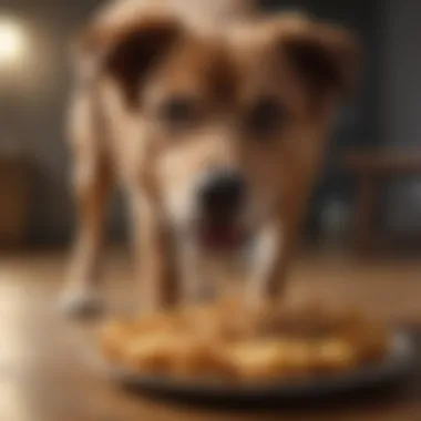 Activity Level and Nutritional Needs An active dog engaging in play, emphasizing the importance of activity in dietary needs.