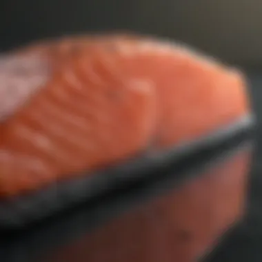 Nutritional Profiles of Salmon Nutritional chart comparing the health benefits of different salmon types.