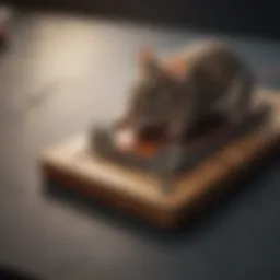 A modern electronic mouse trap demonstrating its sleek design and functionality.