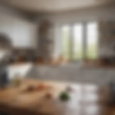 A clean kitchen environment with no signs of pest infestation.