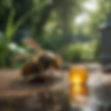 Natural Wasp Repellents Natural wasp repellents in a garden