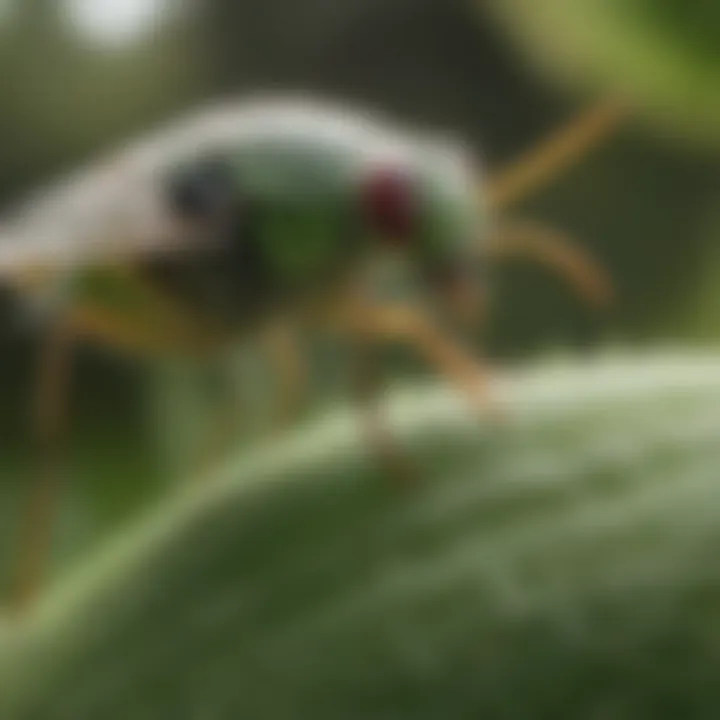 Natural remedy ingredients such as neem oil and soap for aphid control.