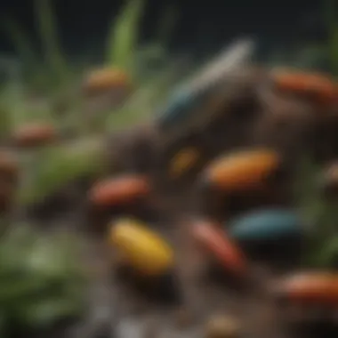 Insects in the Ecosystem Food Web A graphic representation illustrating the food web with insects playing a crucial role.