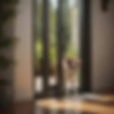 A comparison of energy efficiency with traditional vs. sensor dog doors