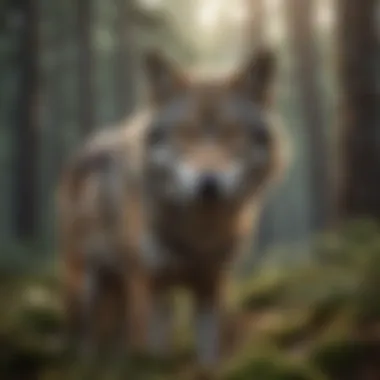 Prey Availability: Key to Wolf Survival Wild prey animals that are vital for wolf sustenance.