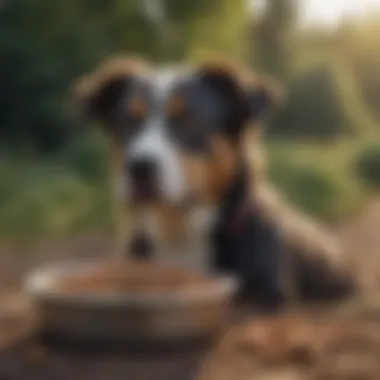 Ethical Sourcing Practices for Dog Food A serene farm showcasing ethical sourcing practices for dog food ingredients