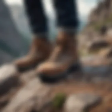 Rugged Footwear for Exploration Footwear designed for rugged terrains