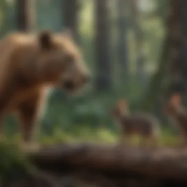 A representation of mammals playing crucial ecological roles in their ecosystems.