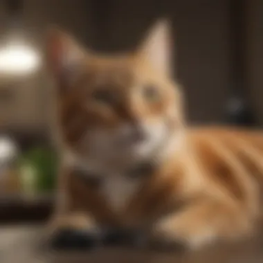 Recognizing Signs of Feline Anxiety Cat displaying signs of stress
