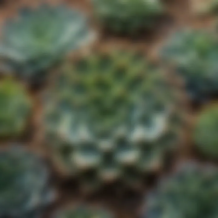 An overview of various long flat leaf succulents, illustrating their diversity and unique characteristics.