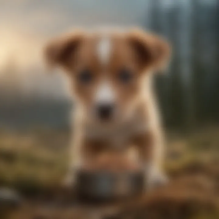 Nutritional breakdown of Taste of the Wild puppy kibble