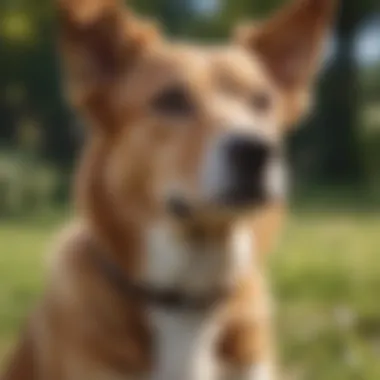 A charming dog showcasing its personality linked to its name