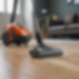 Cordless vacuum showcasing powerful suction capabilities