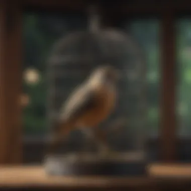 Customization Options for Unique Bird Needs Customized large bird cage tailored for specific species