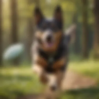 Benefits of Hyper Dog Frisbees for Fitness An infographic illustrating the benefits of using hyper dog frisbees for canine fitness
