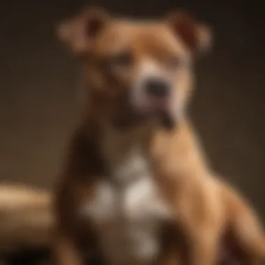 Historical Overview of the Pitbull Breed An illustrated timeline depicting the history of the Pitbull breed