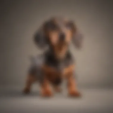 Miniature Dachshund showcasing its unique long body and short legs