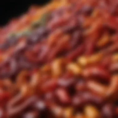 Vibrant assortment of Takis showcasing different flavors