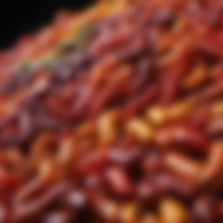 Vibrant assortment of Takis showcasing different flavors