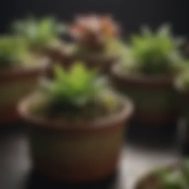 Different types of plastic containers suitable for Venus Fly Trap cultivation