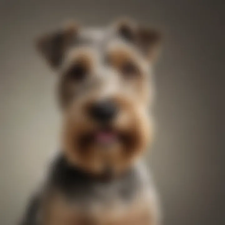 An illustration depicting the Wire Hair Terrier's historical roots and evolution.