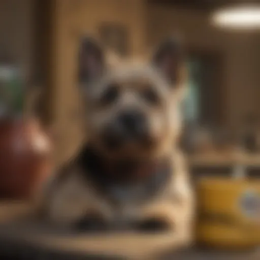 Cairn Terrier in a cozy home setting