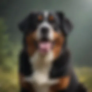 Bernese Mountain Dog showcasing its temperament