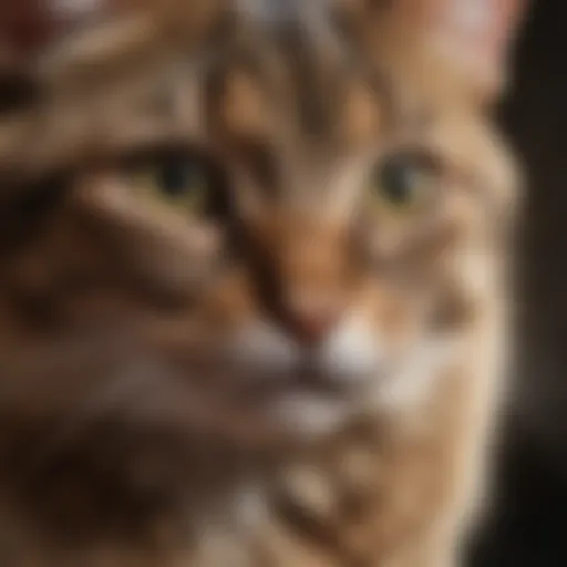 Diverse types of parasites that may affect cats