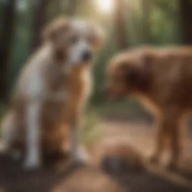 Veterinary Guidance on Hills Hepatic Wet Dog Food Veterinarian discussing pet nutrition with a dog owner