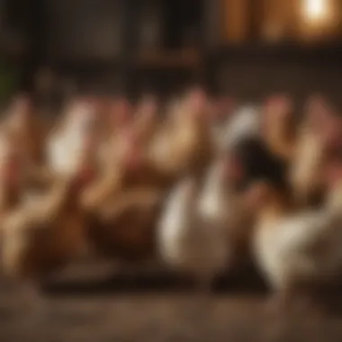 Selecting the Right Breed for Optimal Egg Laying Different breeds of hens showing diversity in egg-laying capabilities.