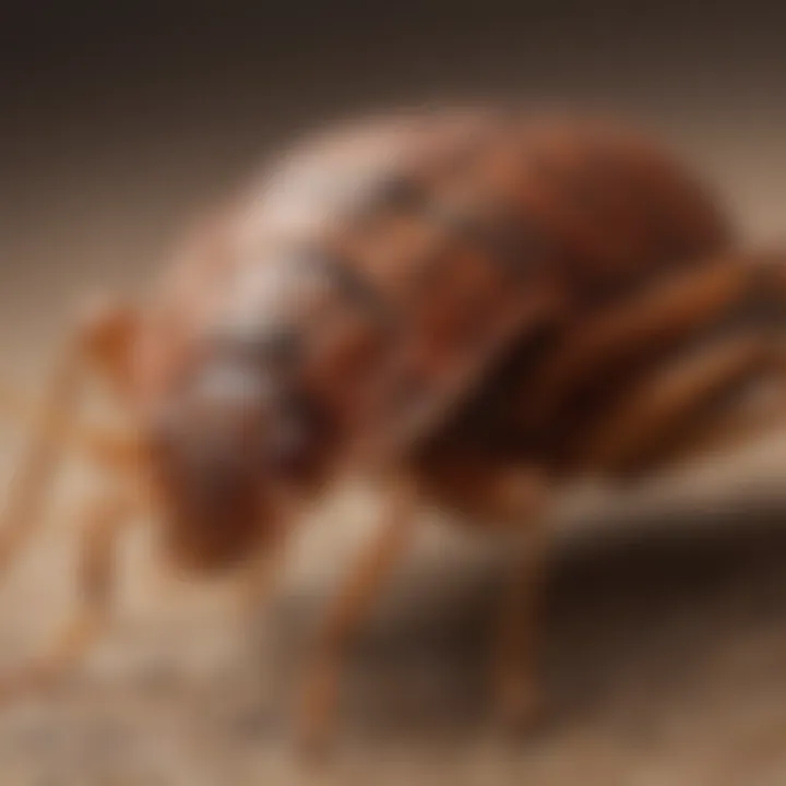 Behavioral traits observed in insects resembling bed bugs.