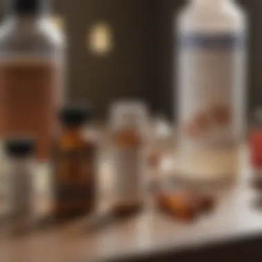 Antifungal Treatments for Ringworm Various antifungal medications displayed on a table