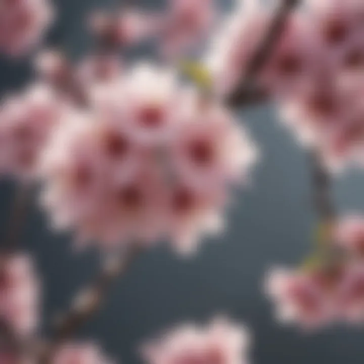 Close-up of cherry blossom flowers